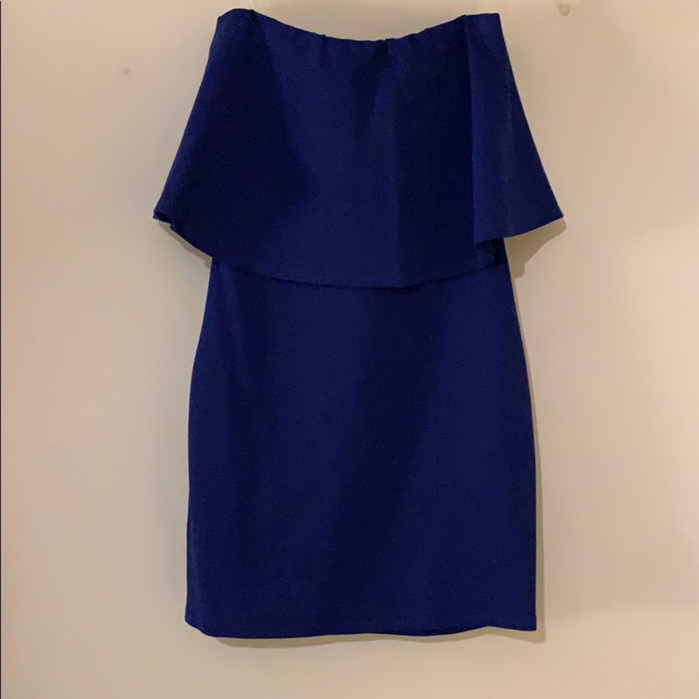 Blue dress